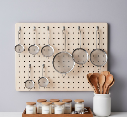 Kitchen Sieve Storage Fine Mesh Flour Organization