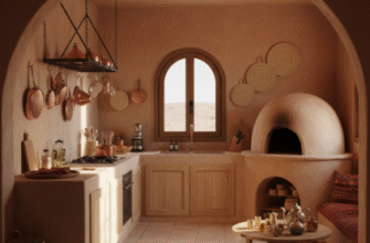 Libyan Kitchen Design North African Desert Influences