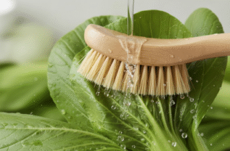 Bok Choy Separator Cleaning Between Leaves