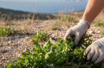 Wild Rocket Picker Arugula Native Mediterranean