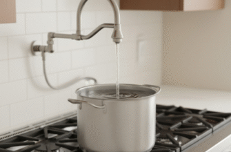 Kitchen Pot Filler Faucet Over Stove Water Supply