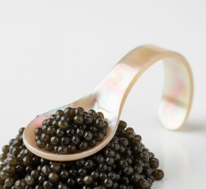 Caviar Spoon Non Metallic for Preserving Delicate Flavor