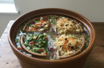 Fermentation Crock Making Sauerkraut and Kimchi
