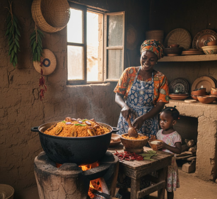 Nigerian Kitchen Design Jollof Rice Cultural Importance